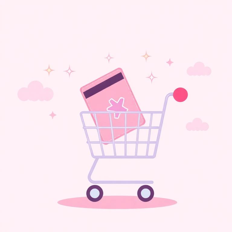 Carrinho de compras com cartão e Pix